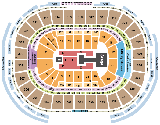 TD Garden KATSEYE Seating Chart